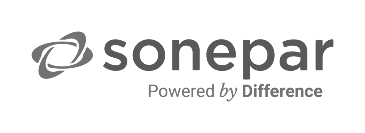 Logo Sonepar noir et blanc